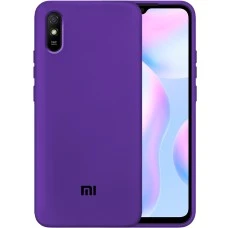 Силикон Original Case Xiaomi Redmi 9A (Фиолетовый)