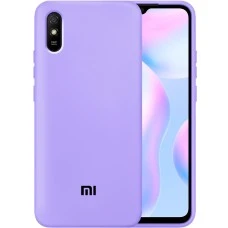 Силикон Original Case Xiaomi Redmi 9A (Фиалковый)