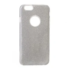 Силикон Candy Apple iPhone 5 / 5s / SE (серебрянный)