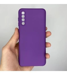 Силикон Original 360 Case Samsung Galaxy A30s / A50 / A50s (ShutCam) (Фиолетовый..