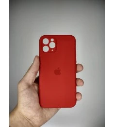 Силіконовий оригінальний чохол RoundCam для Apple iPhone 11 Pro (червоний, Китай..