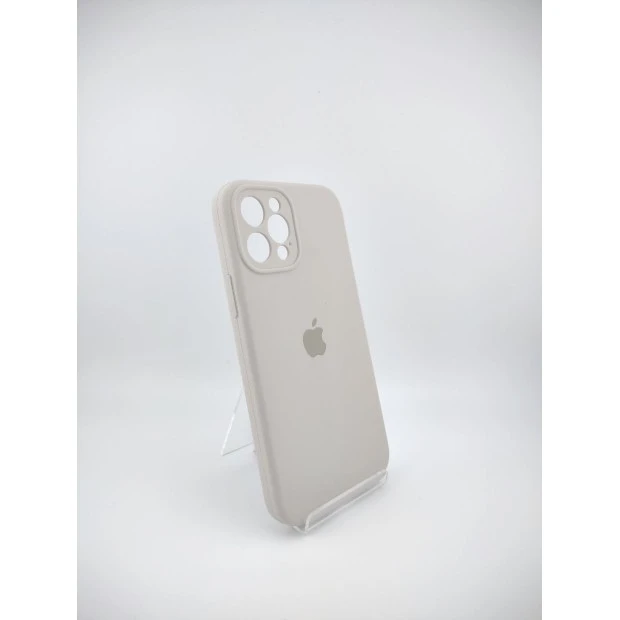 Силикон Original RoundCam Case Apple iPhone 12 Pro (16) Stone
