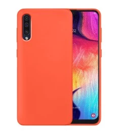 Силикон Original 360 Case Samsung Galaxy A30s / A50 / A50s (Оранжевый)