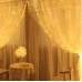 Garland-curtain 3x3m USB with remote control (Warm light)