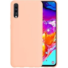 Силикон iNavi Color Samsung Galaxy A70 (2019) (Розовый)