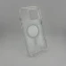 Силіконовий чохол Space Case MagSafe для Apple iPhone 16 Pro Max (Прозорий) Силіконовий чохол Space Case MagSafe для Apple iPhone 16 Pro Max (Прозорий)
