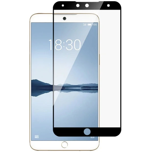 Защитное стекло 3D Meizu M15 Black