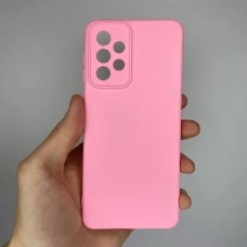 Силикон Original 360 Case Samsung Galaxy A33 (ShutCam) (Розовый)