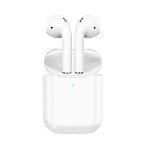 Беспроводные наушники-гарнитура Hoco Airpods 2 (EW01 Plus) (Белый) (Уценка) (Категория 2)