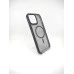 Силикон iPaky Carbon Clear with MagSafe iPhone 13 Pro Max (Black) Силикон iPaky Carbon Clear with MagSafe iPhone 13 Pro Max (Black)