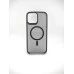 Силикон iPaky Carbon Clear with MagSafe iPhone 13 Pro Max (Black) Силикон iPaky Carbon Clear with MagSafe iPhone 13 Pro Max (Black)