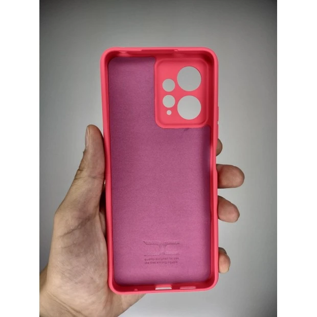 Силікон для Original Xiaomi Redmi Note 12 4G (ShutCam) (Фламінго)
