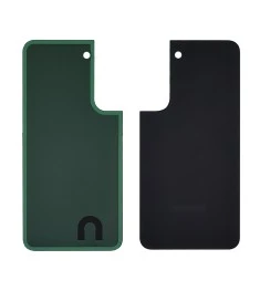 Заднее стекло корпуса для Samsung S901 Galaxy S22 Black (чёрное)
