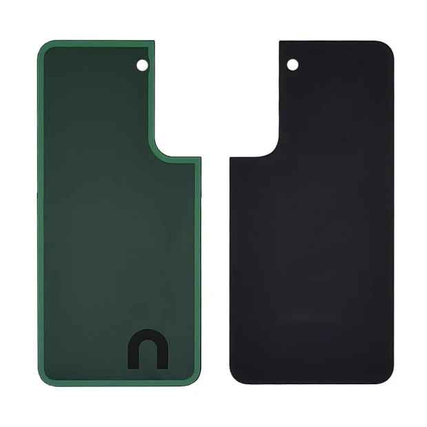 Заднее стекло корпуса для Samsung S901 Galaxy S22 Black (чёрное)