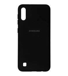 Силикон Original Case (HQ) Samsung Galaxy A10 / M10 (2019) (Черный)
