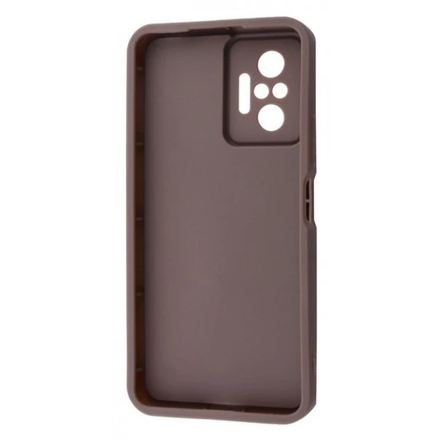 Чохол Pretty Things Case Xiaomi Redmi Note 10 Pro (Чорний / Пухнастий Білий)