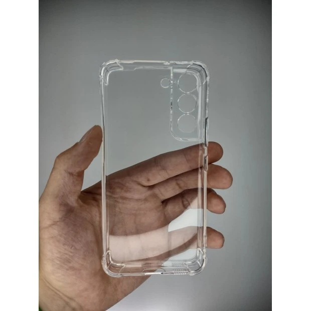 Силікон 6D для Samsung Galaxy S22 5G (ShutCam) (Прозорий)