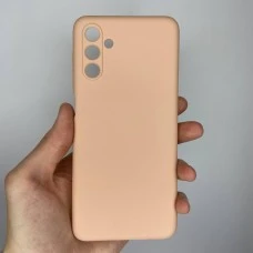 Силикон Original 360 Case Samsung Galaxy A04S (2022) (ShutCam) (Персиковый)