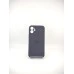 Силіконовий оригінальний чохол RoundCam для Apple iPhone 12 Mini (баклажан).