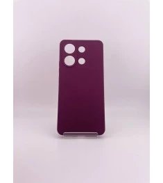 Силіконовий чохол Original Xiaomi Redmi Note 13 4G (ShutCam) (Бордовий)