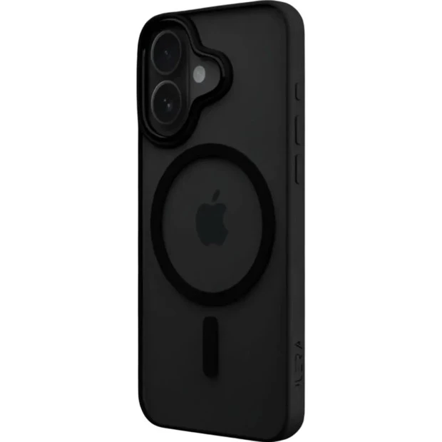 Прозорий чохол iLeraGo ColorAnt для Apple iPhone 16 (Чорний) iLGCAClCaBk16