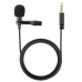 Микрофон петличный Lavalier JH-043 3.5mm Jack (Чёрный) Микрофон петличный Lavalier JH-043 3.5mm Jack (Чёрный)