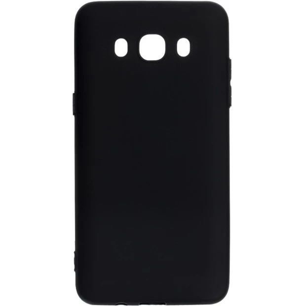 Силиконовый чехол iNavi Color Samsung Galaxy J5 (2016) J510 (чёрный)
