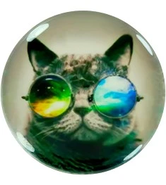 Холдер Popsocket Smile (Stylish Cat, K44)
