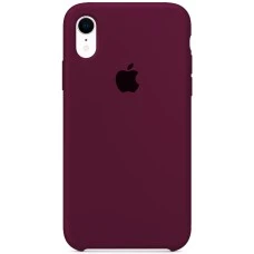 Силиконовый чехол Original Case Apple iPhone XR (57) Marsala