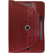 Чехол-книжка Universal Glitter Pad 10 (Красный)