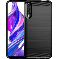 Силикон Polished Carbon Huawei P Smart Pro (Чёрный)