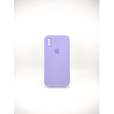 Силикон Original Square RoundCam Case Apple iPhone X / XS (43) Glycine