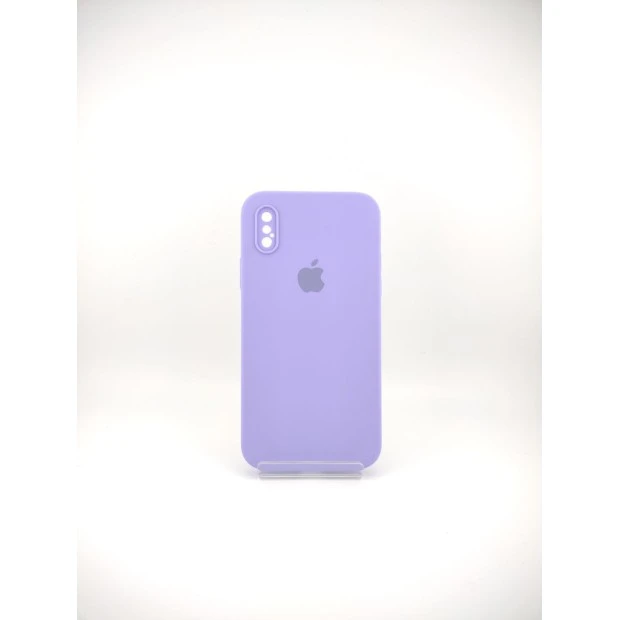Силіконовий оригінальний чохол для Apple iPhone X  /  XS (43) Glycine, квадратний із круглими кутами.
