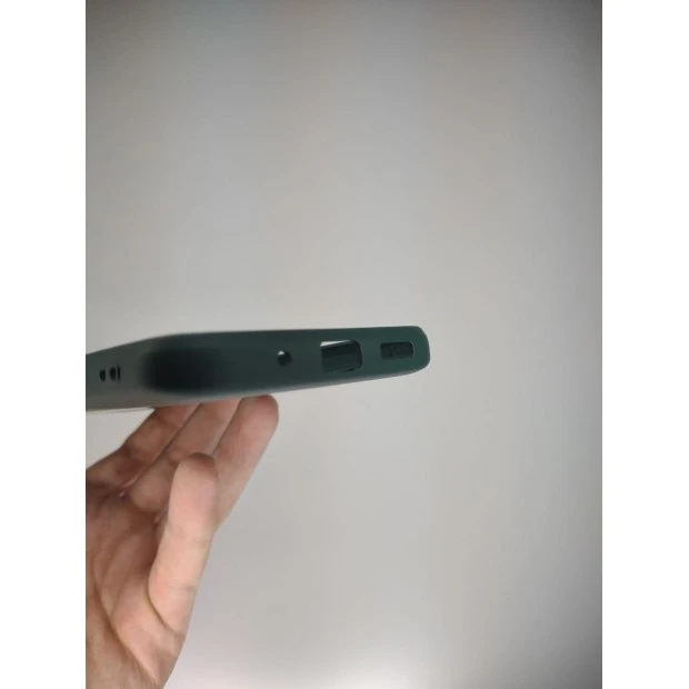 Силіконовий чохол Original 360 для Xiaomi Redmi 12C  /  11A (ShutCam) (Темно-зелений)