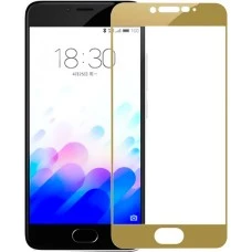 Стекло 3D Meizu M3 Max Gold