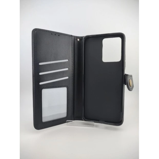 Чехол-книжка Leather Book Gallant Xiaomi Redmi Note 12 4G (Чёрный)