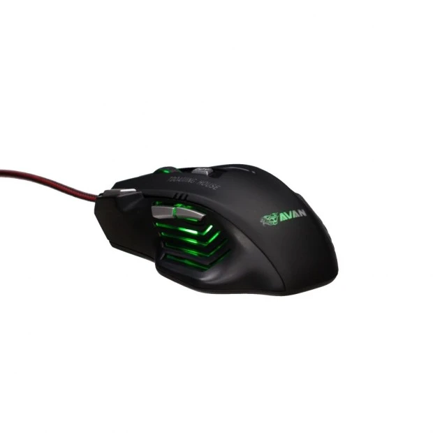 мышь проводная USB Avan G2 Gaming (Чёрный)