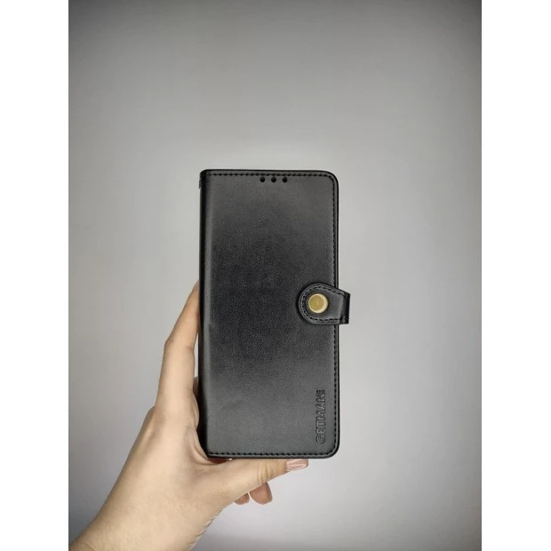 Leather Book Gallant Case for Samsung Galaxy M14 (Black)