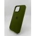 Силіконовий оригінальний чохол для Apple iPhone 16 Pro Max (46) глибокого зеленого кольору Силіконовий оригінальний чохол для Apple iPhone 16 Pro Max (46) глибокого зеленого кольору