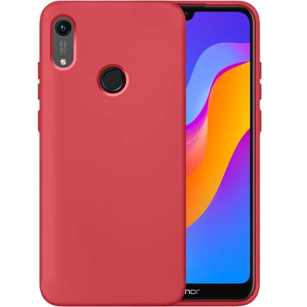 Силіконовий Original 360 чохол для Huawei Y6 (2019)  /  Honor 8A (Полуничний)