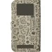 Чехол-книжка Universal Zool Fashion 3.8-4.3 (Бежевый)