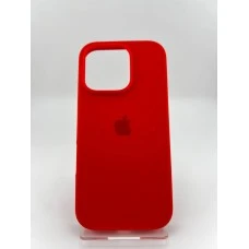 Силіконовий оригінальний чохол для Apple iPhone 16 Pro (05) Product RED