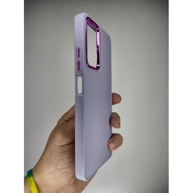 Накладка Metal Camera Xiaomi Redmi Note 11 Pro (Фиалковый)