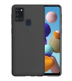 Силикон Graphite Samsung Galaxy A21S (2020) (Чёрный)