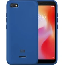 Силикон Original Case Xiaomi Redmi 6A (Кобальт)