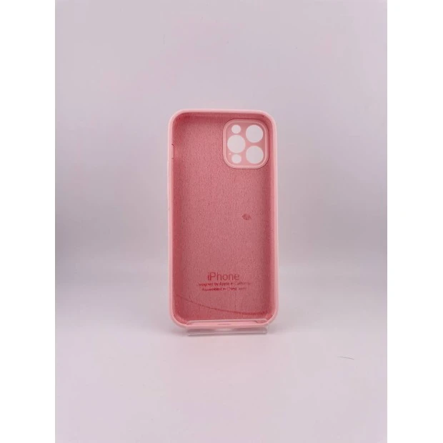 Силикон Original RoundCam Case Apple iPhone 12 Pro (76) Chalk Pink