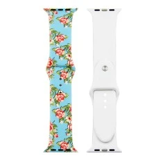 Ремешок Print Apple Watch 38 / 40 mm (Flowers 5)