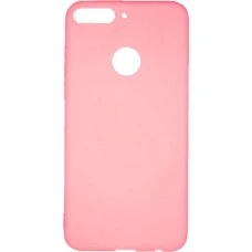 Силиконовый чехол Multicolor Huawei Y6 Prime (2018) / Honor 7A Pro (розовый)