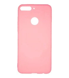 Силикон Multicolor Huawei Y6 Prime (2018) / Honor 7A Pro (розовый)