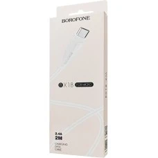 USB-кабель Borofone BX18 (2m) (MicroUSB)